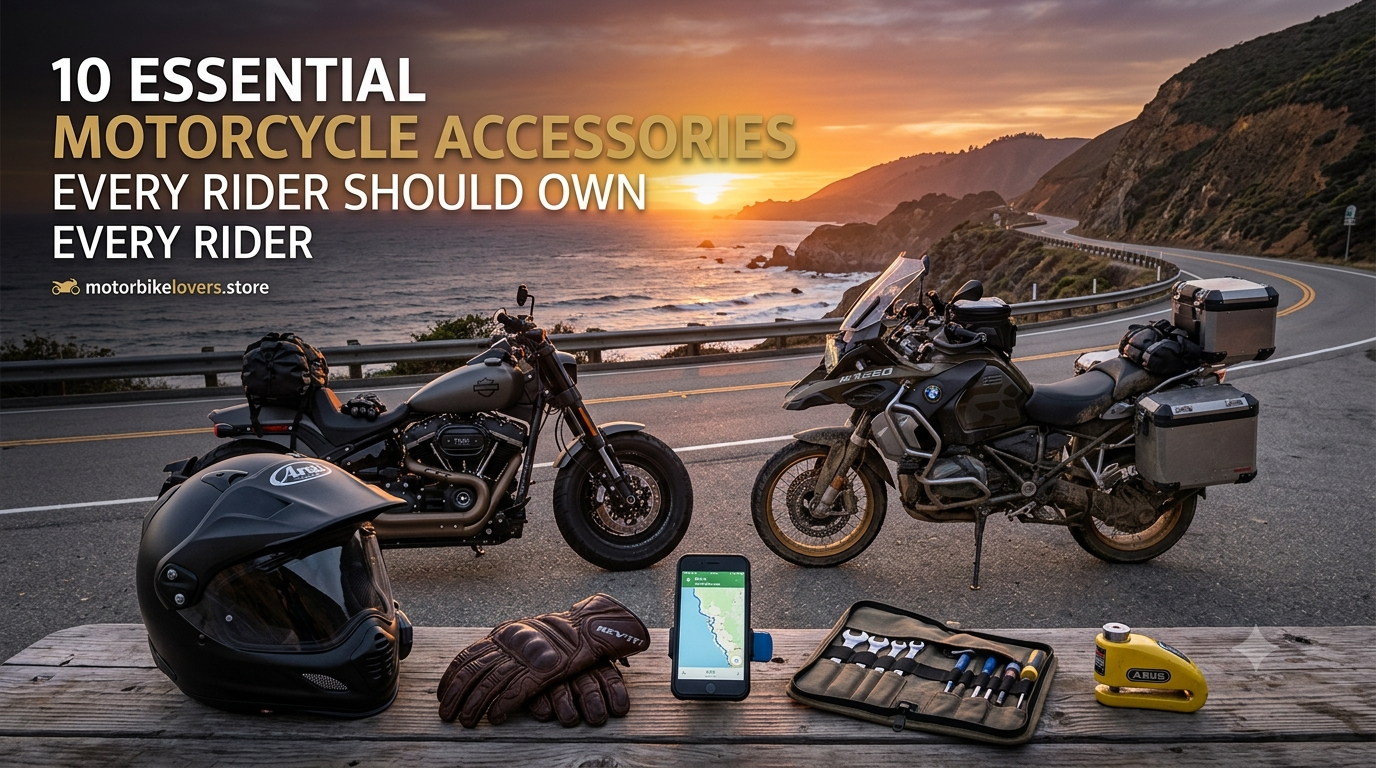 10 Essential Motorcycle Accessories Every Rider Should Own