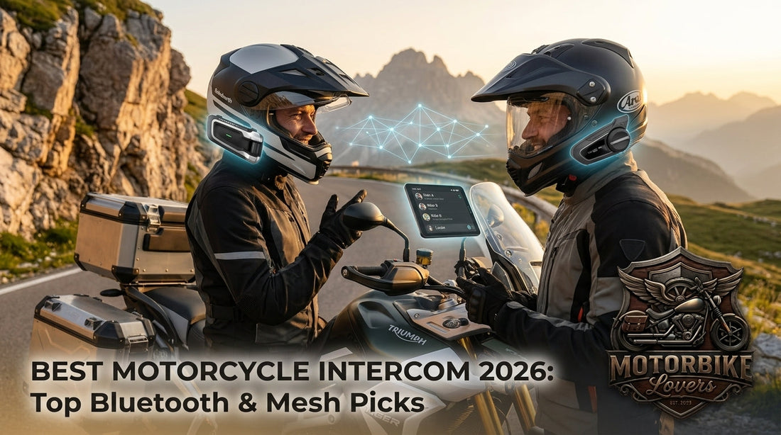 Best Motorcycle Intercom 2026: Top Bluetooth Picks