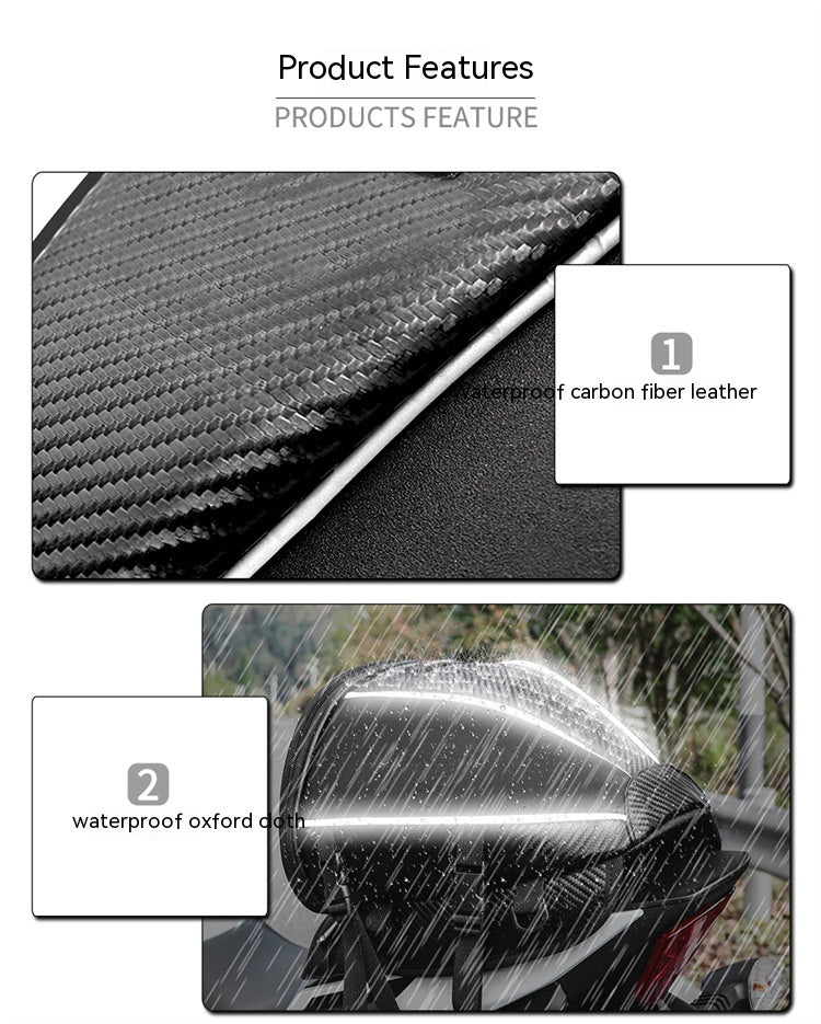 5-in-1 Umrüstbare Motorradtasche – Tank, Heck, Seite, Schulter, Umhängetasche | PU-Leder