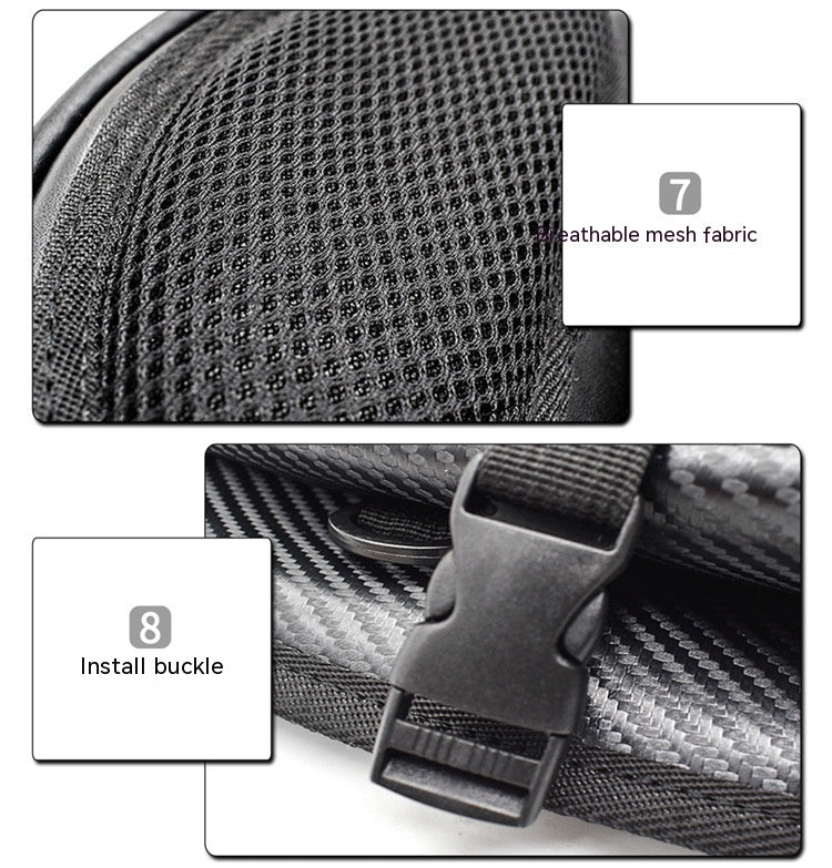 5-in-1 Umrüstbare Motorradtasche – Tank, Heck, Seite, Schulter, Umhängetasche | PU-Leder