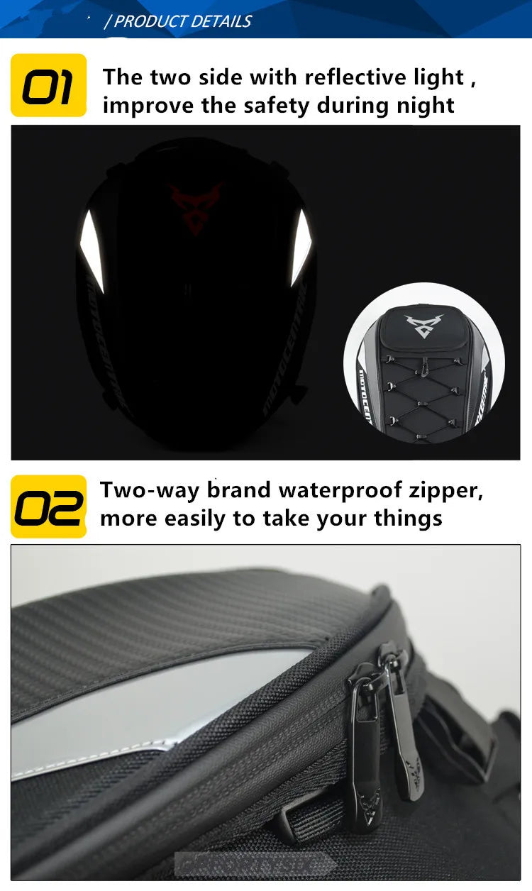 Motocentric Expandable Motorcycle Tail Bag - product image 26