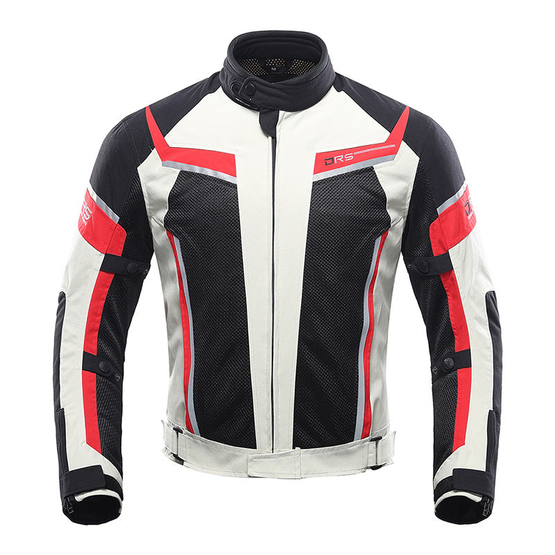 Mesh Motorcycle Jacket – CE Armored, Breathable, Men & Women