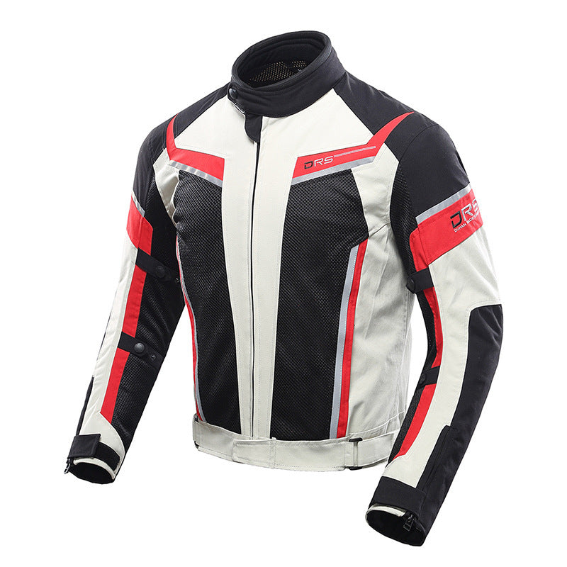 Mesh Motorcycle Jacket – CE Armored, Breathable, Men & Women