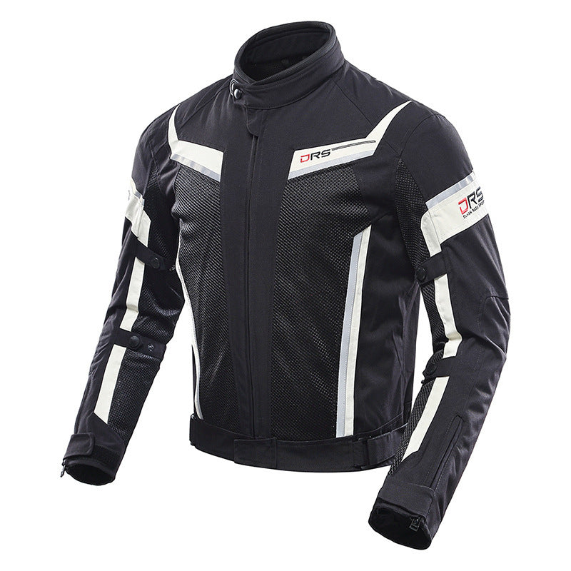 Mesh Motorcycle Jacket – CE Armored, Breathable, Men & Women