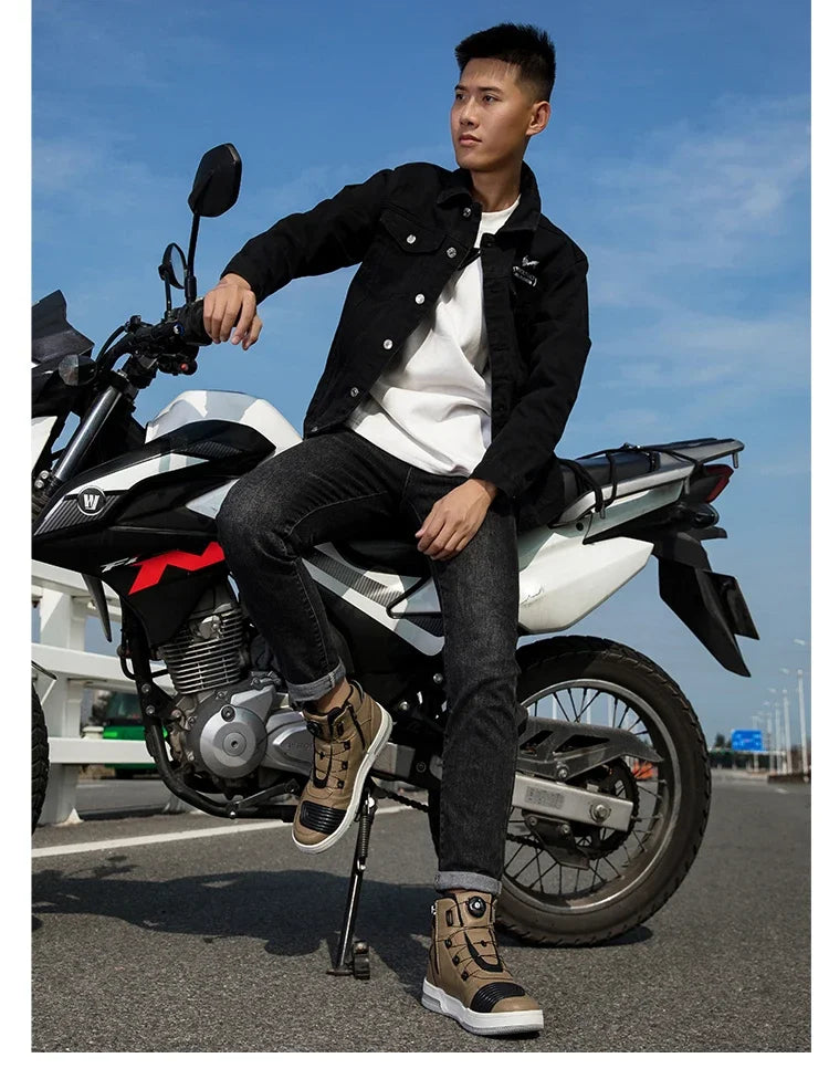 Spring-Style Motorcycle Riding Shoes - product image 34