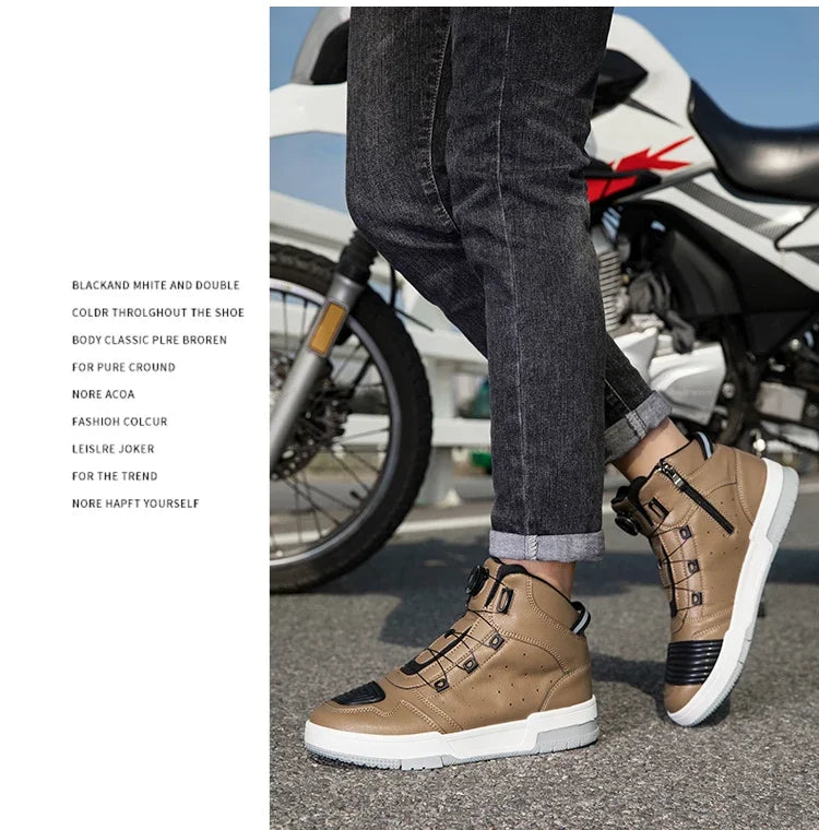 Spring-Style Motorcycle Riding Shoes - product image 36