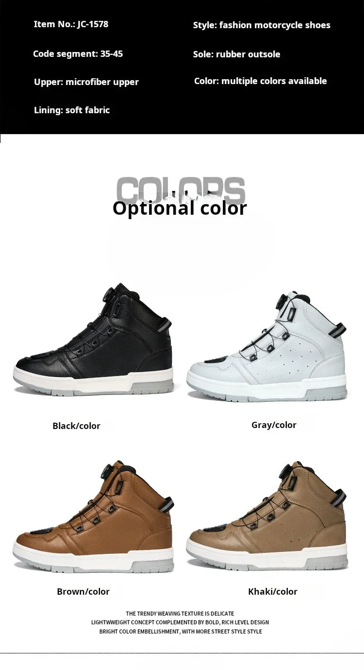 Spring-Style Motorcycle Riding Shoes - product image 16