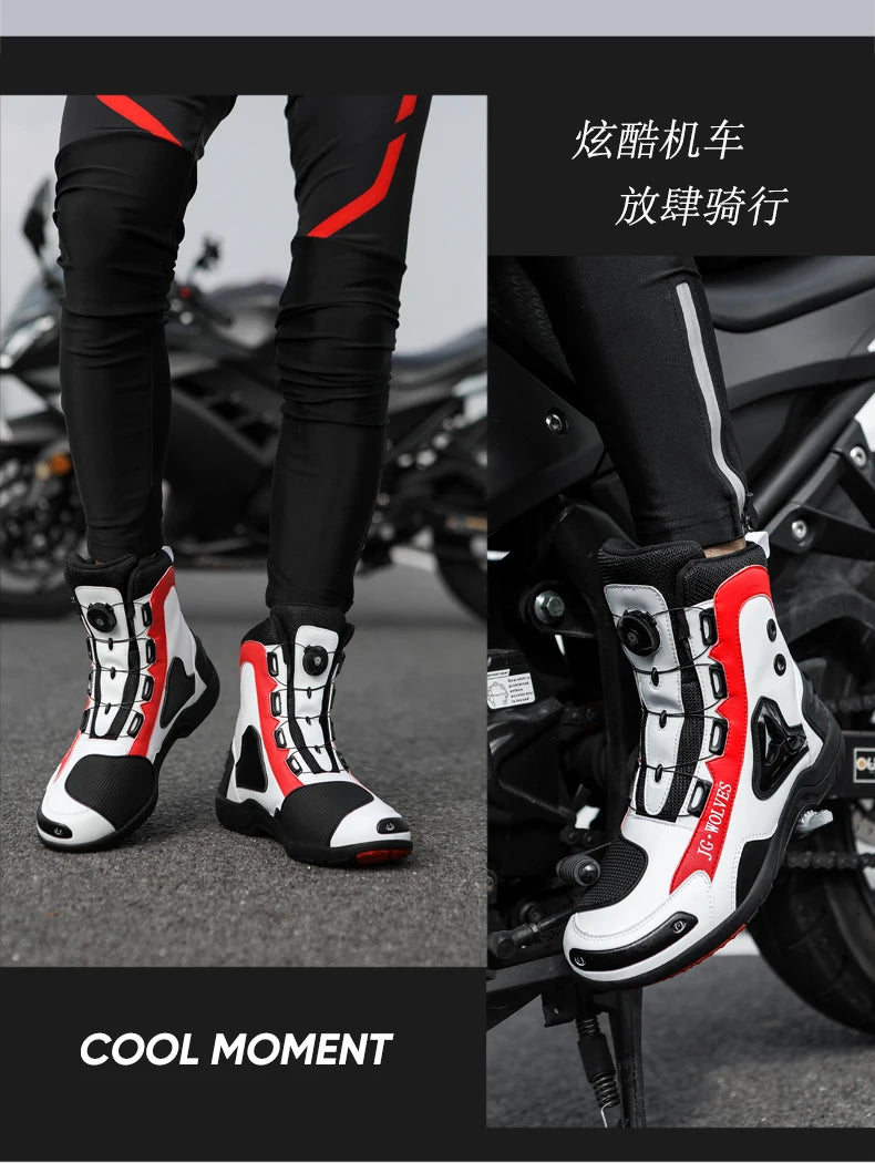 High-Top All-Season Motorcycle Riding Boots - product image 24