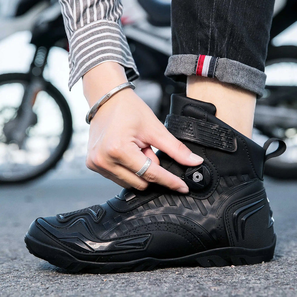 Motocross-Style Motorcycle Riding Boots - product image 10