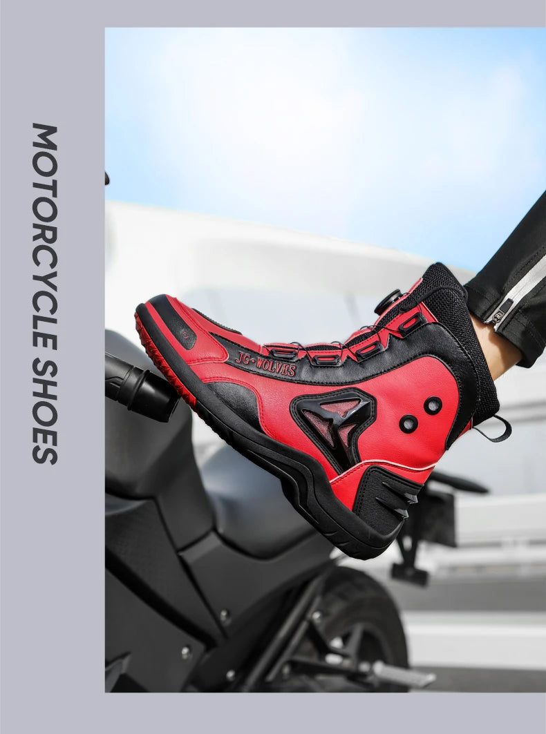 High-Top All-Season Motorcycle Riding Boots - product image 32