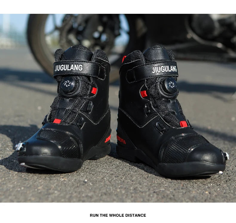 Knight-Style Anti-Slip Motorcycle Riding Boots - product image 26