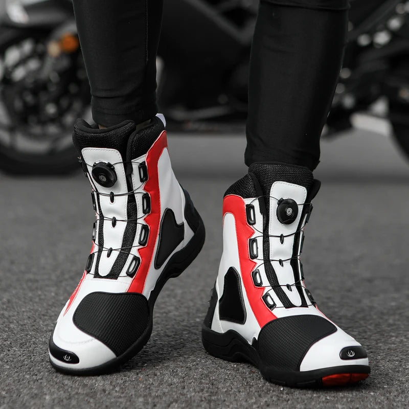 High-Top All-Season Motorcycle Riding Boots - product image 5