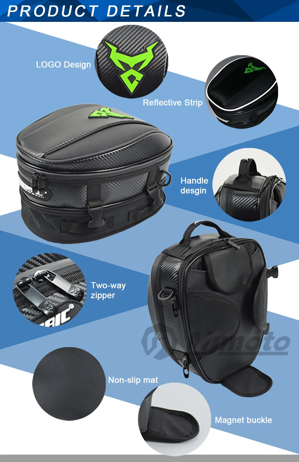 Motocentric Expandable Motorcycle Tail Bag - product image 37