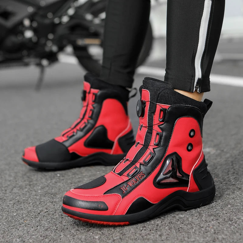 High-Top All-Season Motorcycle Riding Boots - product image 3