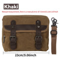 Waxed Canvas Motorcycle Saddle Bag - product image 7