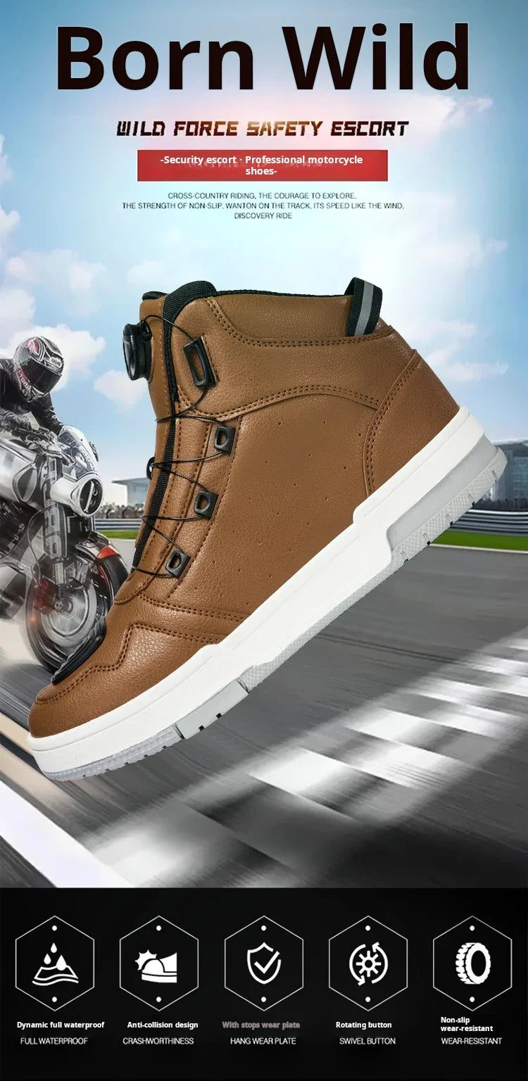 Spring-Style Motorcycle Riding Shoes - product image 12