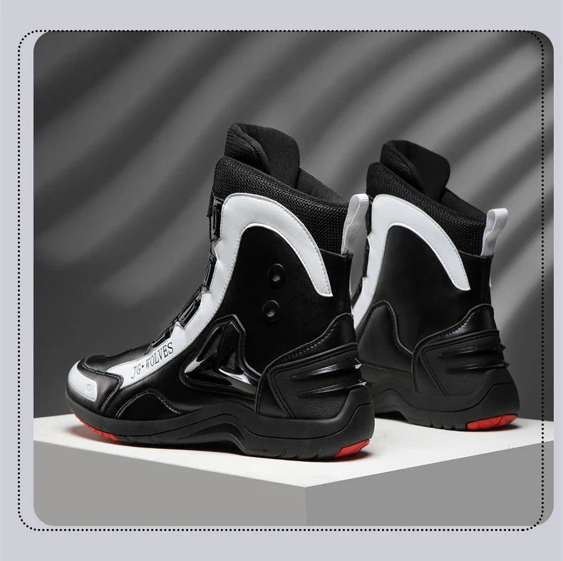 High-Top All-Season Motorcycle Riding Boots - product image 36