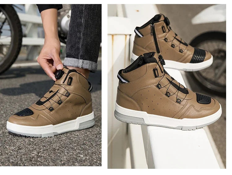 Spring-Style Motorcycle Riding Shoes - product image 35