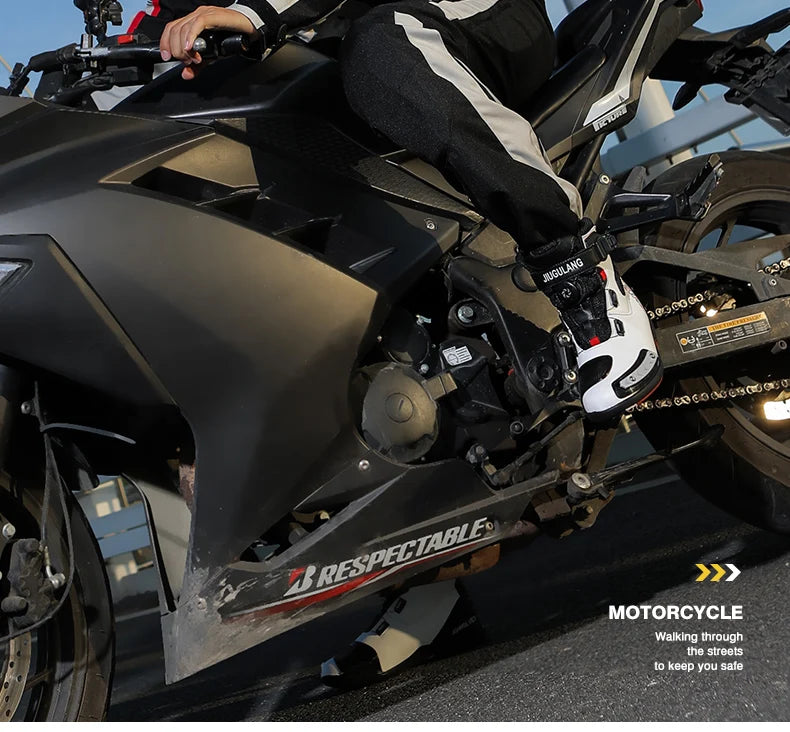 Knight-Style Anti-Slip Motorcycle Riding Boots - product image 25