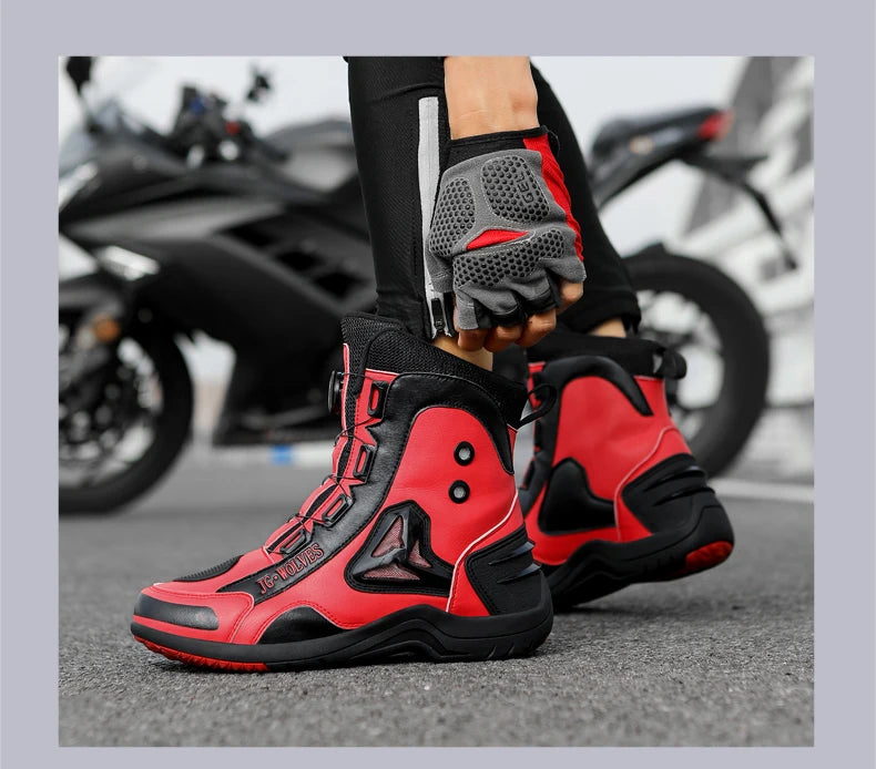 High-Top All-Season Motorcycle Riding Boots - product image 31