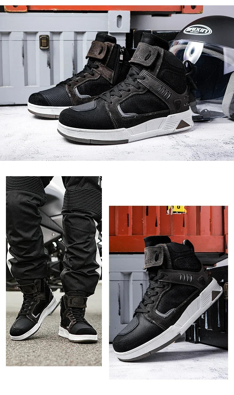 Breathable Motorcycle Riding Boots - Size Guide - product image 37