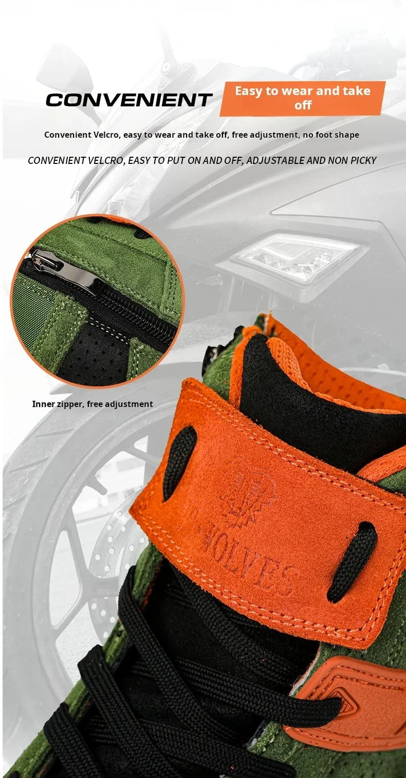 Breathable Motorcycle Riding Boots - Size Guide - product image 23