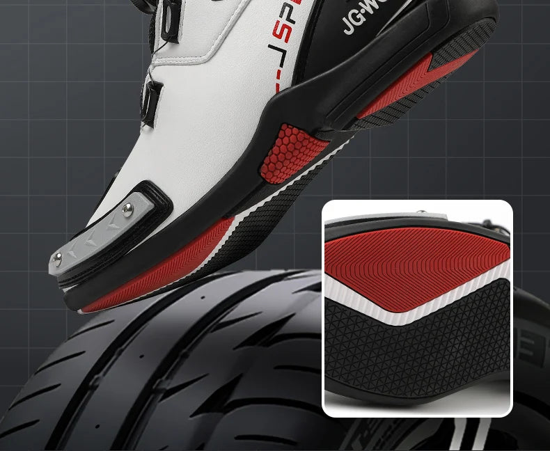 Knight-Style Anti-Slip Motorcycle Riding Boots - product image 20