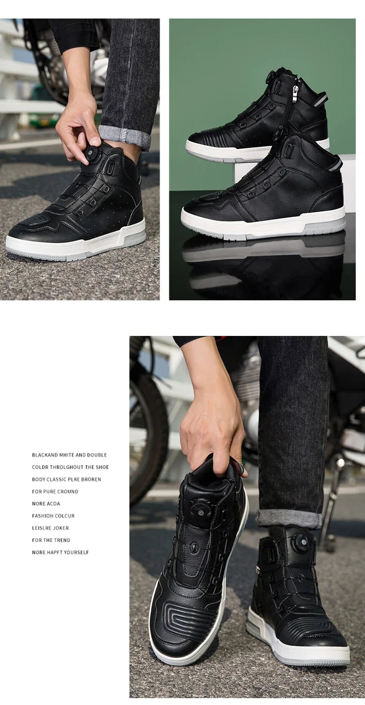 Spring-Style Motorcycle Riding Shoes - product image 24
