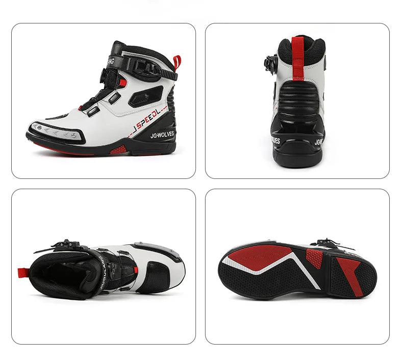 Knight-Style Anti-Slip Motorcycle Riding Boots - product image 18