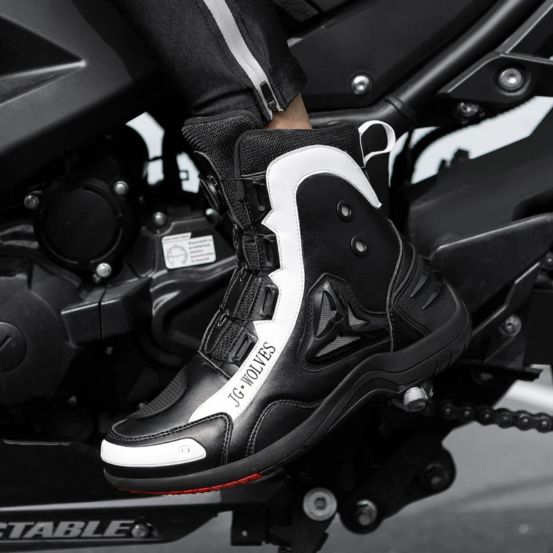 High-Top All-Season Motorcycle Riding Boots - product image 4