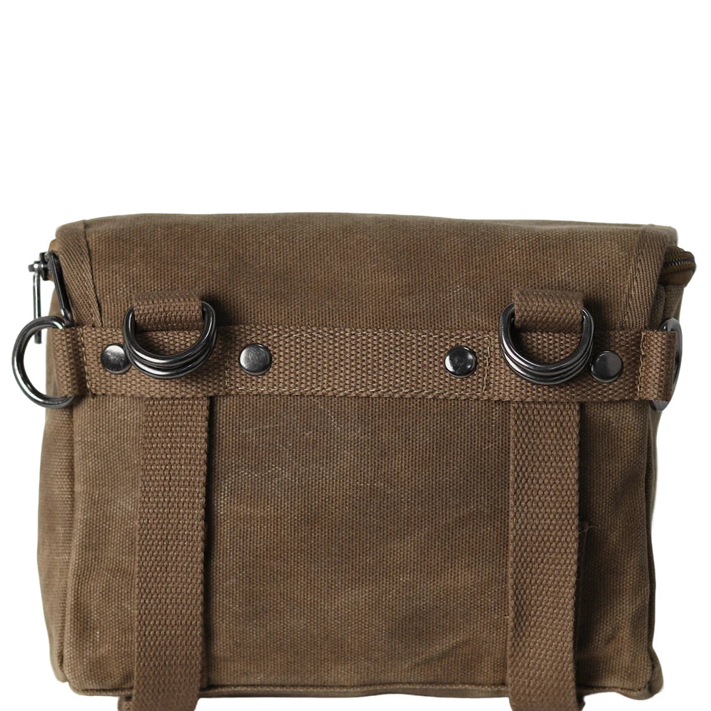 Waxed Canvas Motorcycle Saddle Bag - product image 17