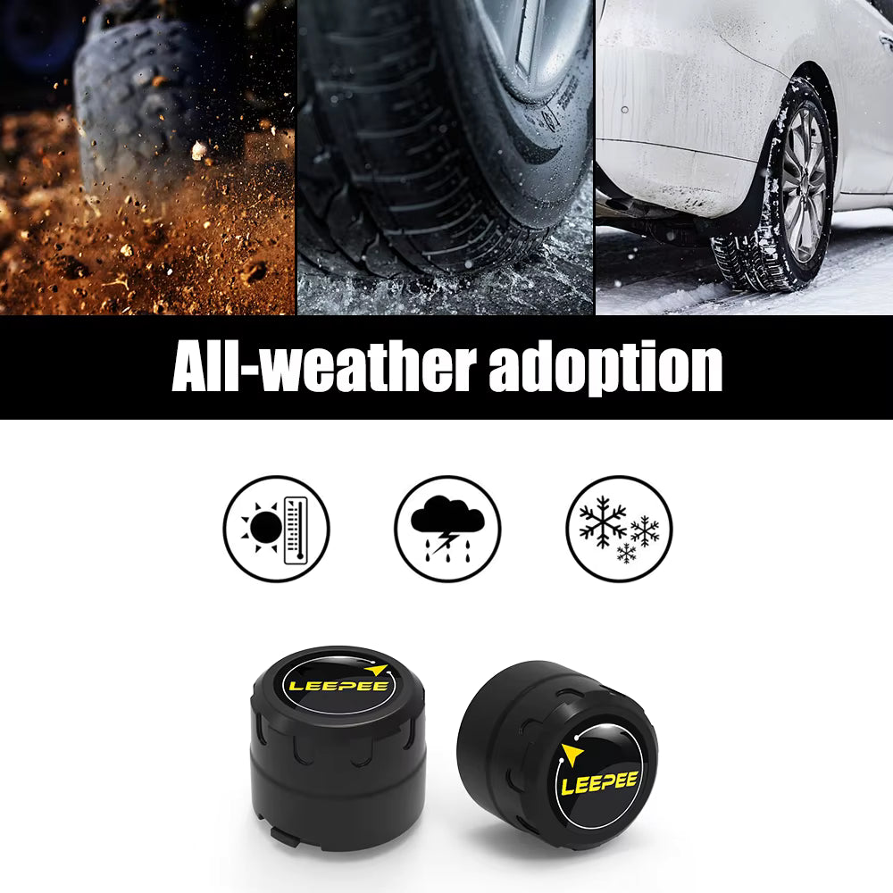 Motorrad TPMS 2 Sensoren Bluetooth 4.0 5.0 Reifendrucküberwachungssystem Pit Bike Reifenprüfer Diagnose-Set Motorrad Zubehör