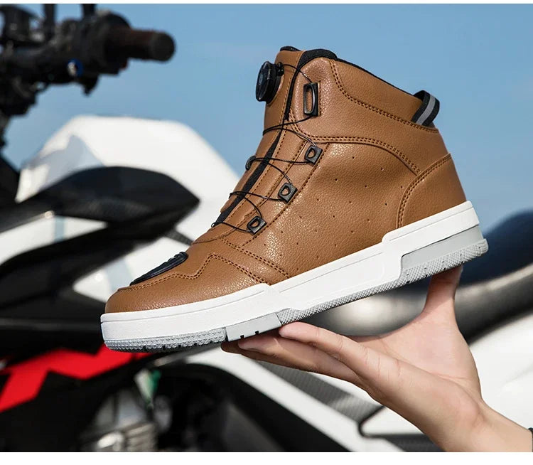 Spring-Style Motorcycle Riding Shoes - product image 25