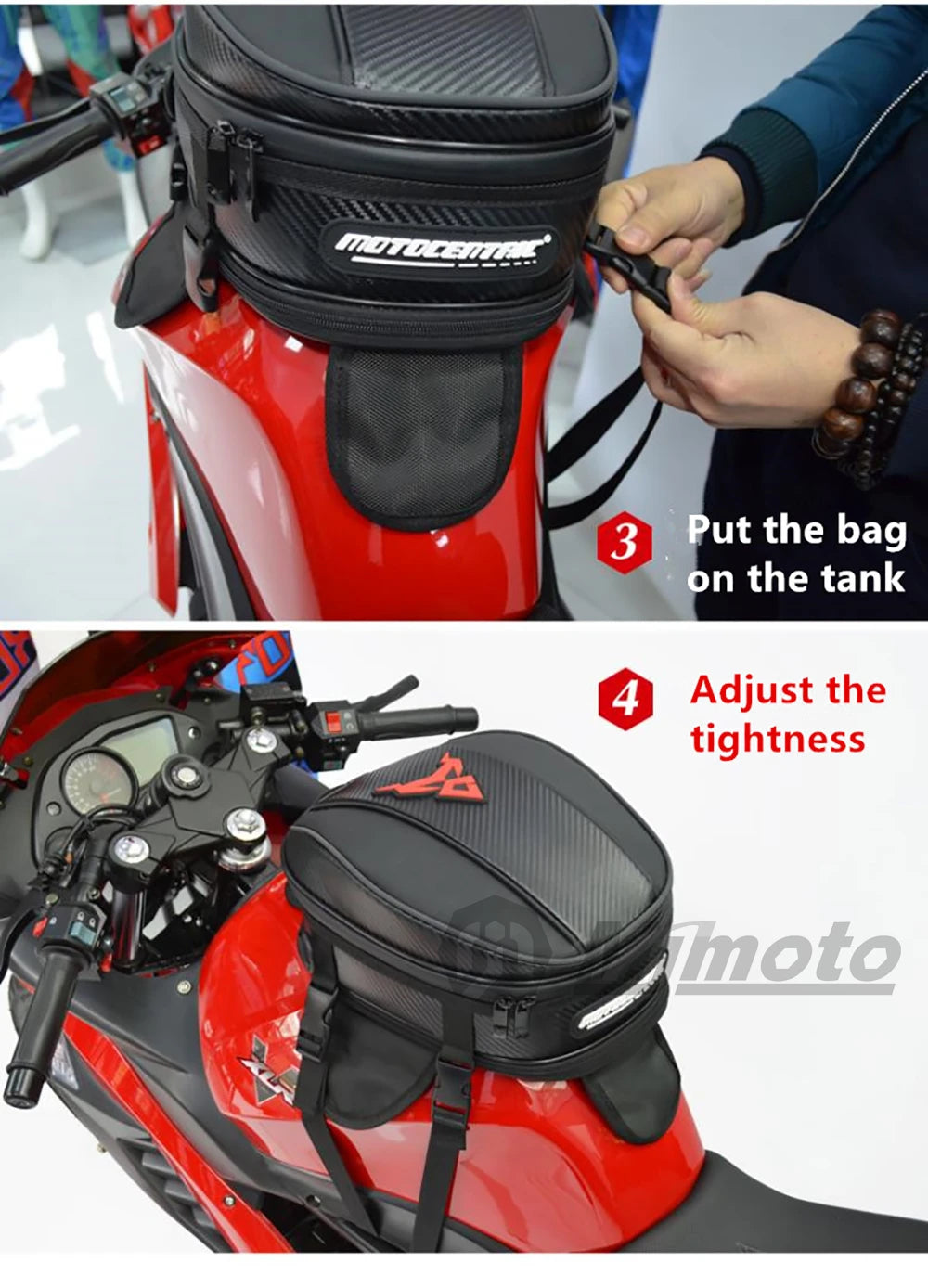 Motocentric Expandable Motorcycle Tail Bag - product image 39