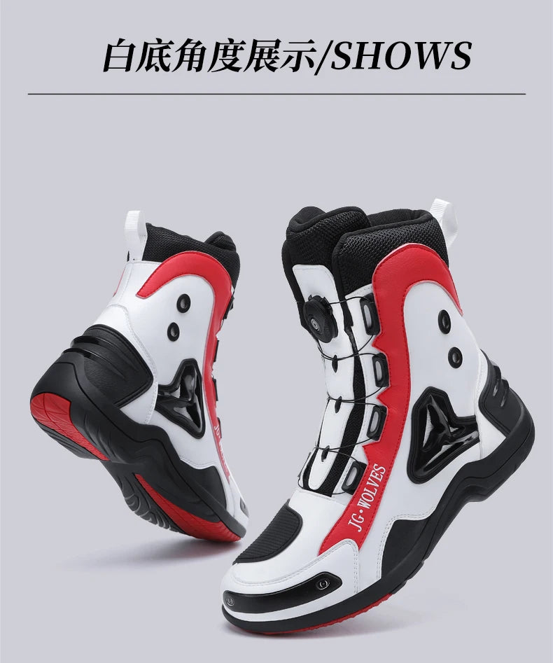 High-Top All-Season Motorcycle Riding Boots - product image 38