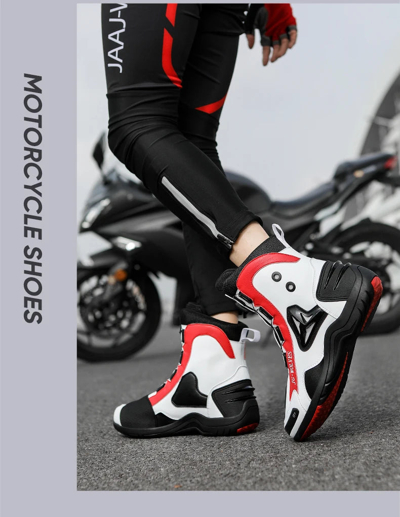 High-Top All-Season Motorcycle Riding Boots - product image 22