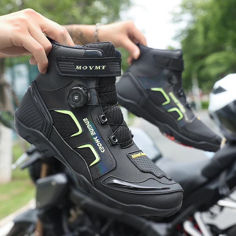 Motocross-Style Motorcycle Riding Boots - product image 13