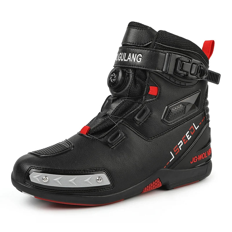 Knight-Style Anti-Slip Motorcycle Riding Boots - product image 7