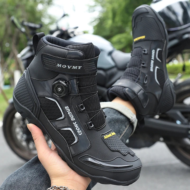 Motocross-Style Motorcycle Riding Boots - product image 6