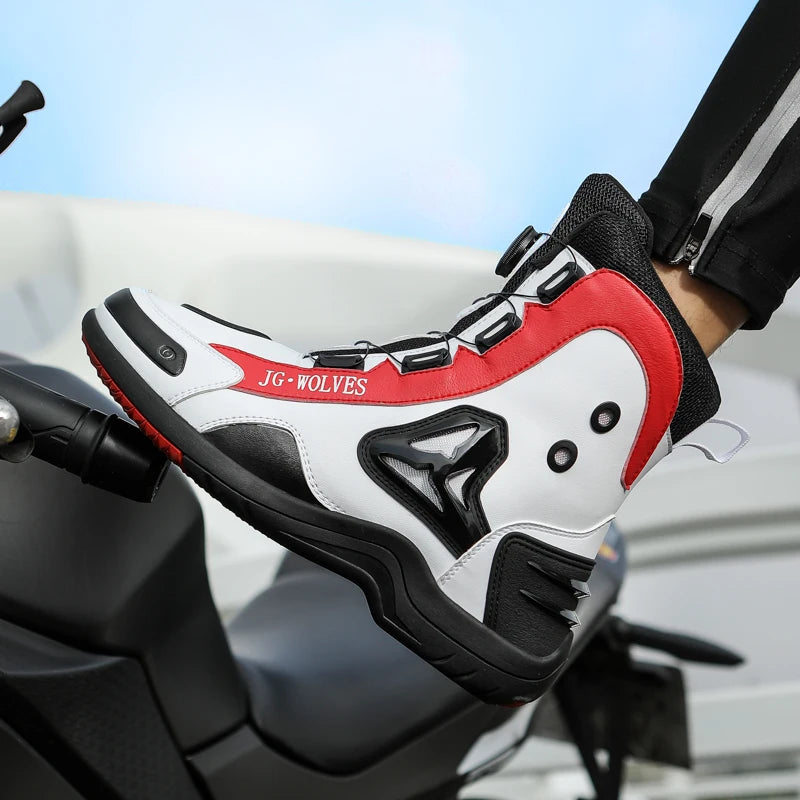 High-Top All-Season Motorcycle Riding Boots - product image 2