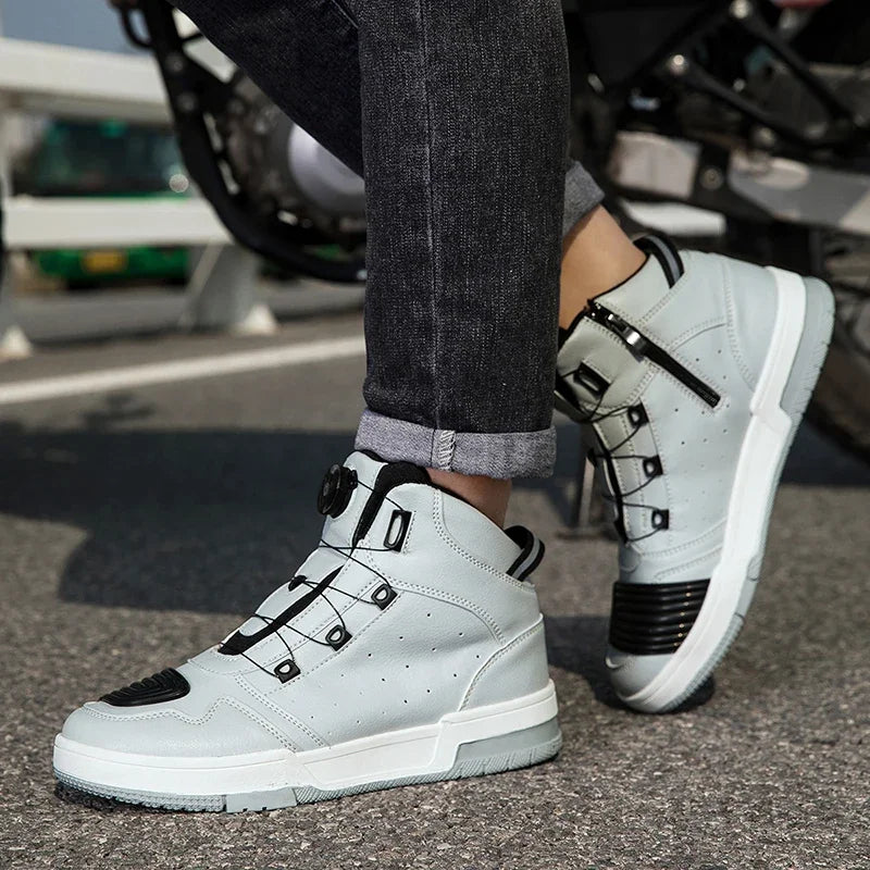 Spring-Style Motorcycle Riding Shoes - product image 1