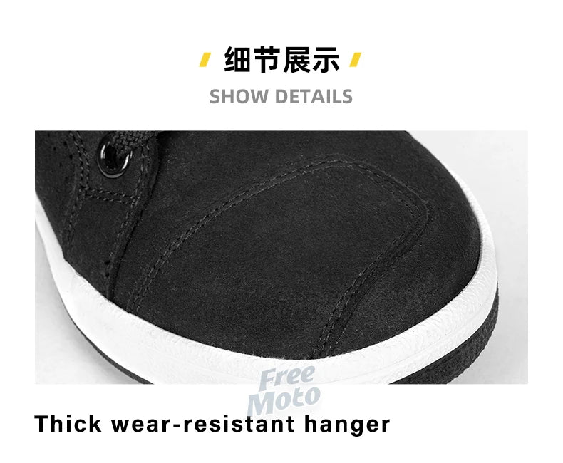Breathable Motorcycle Riding Boots with Shift Pad - product image 25