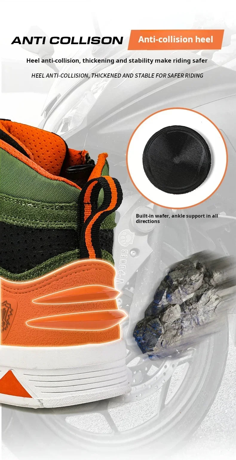 Breathable Motorcycle Riding Boots - Size Guide - product image 21