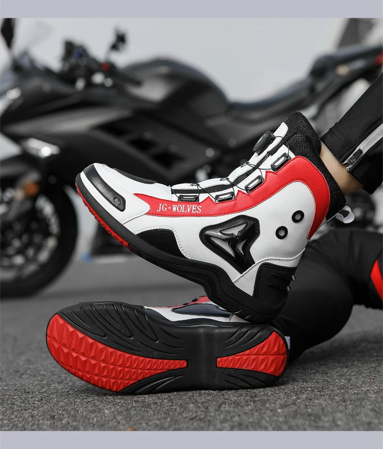High-Top All-Season Motorcycle Riding Boots - product image 23