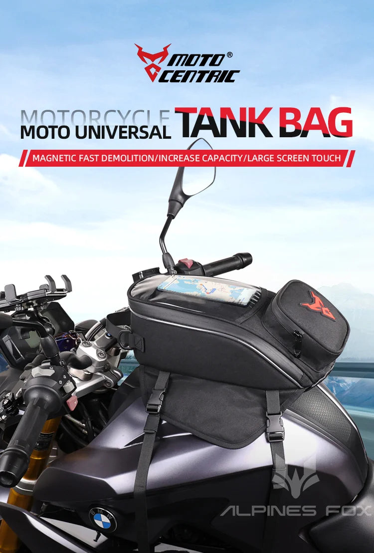 Motorcycle Tank Bag with Touchscreen Phone Window - product image 11