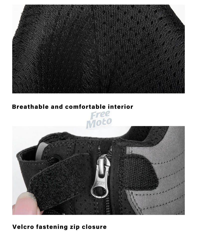 Breathable Motorcycle Riding Boots with Shift Pad - product image 26