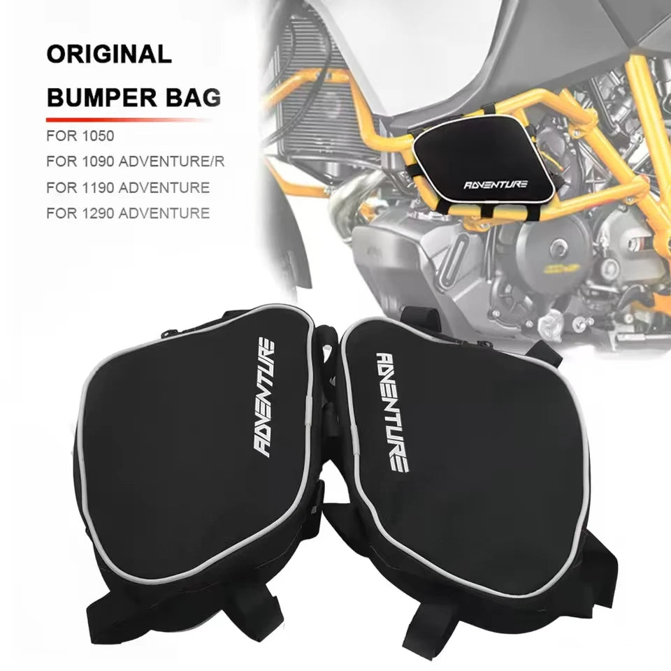ADV motorcycle side crash bar bag