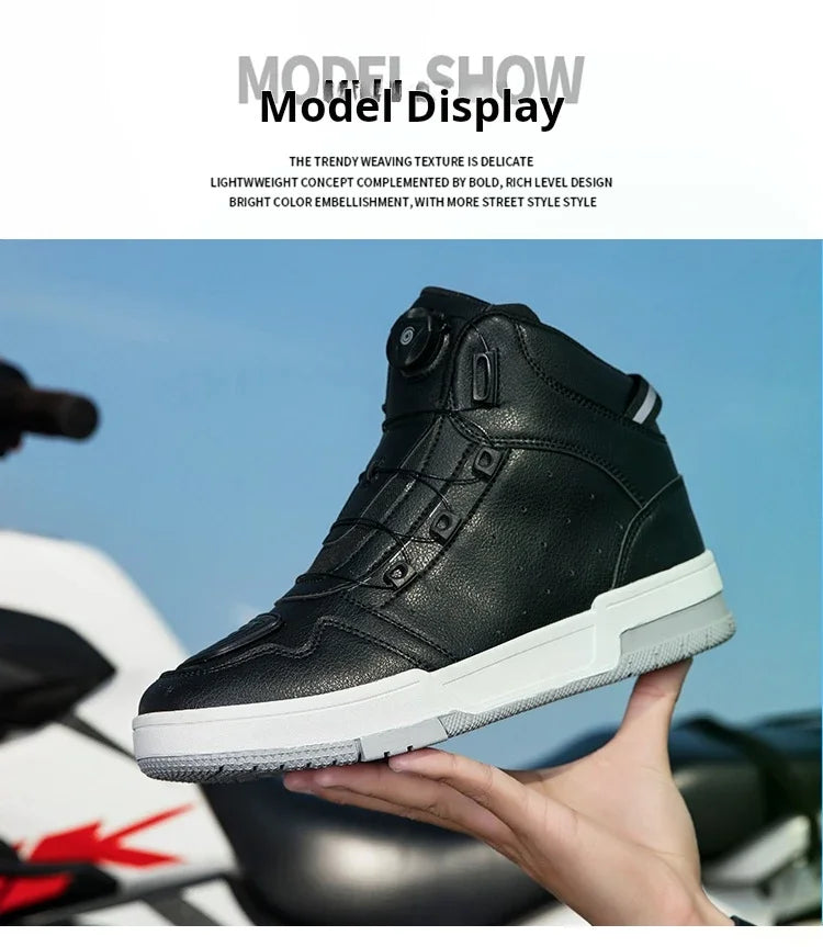 Spring-Style Motorcycle Riding Shoes - product image 22