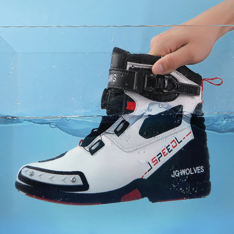 Knight-Style Anti-Slip Motorcycle Riding Boots - product image 5