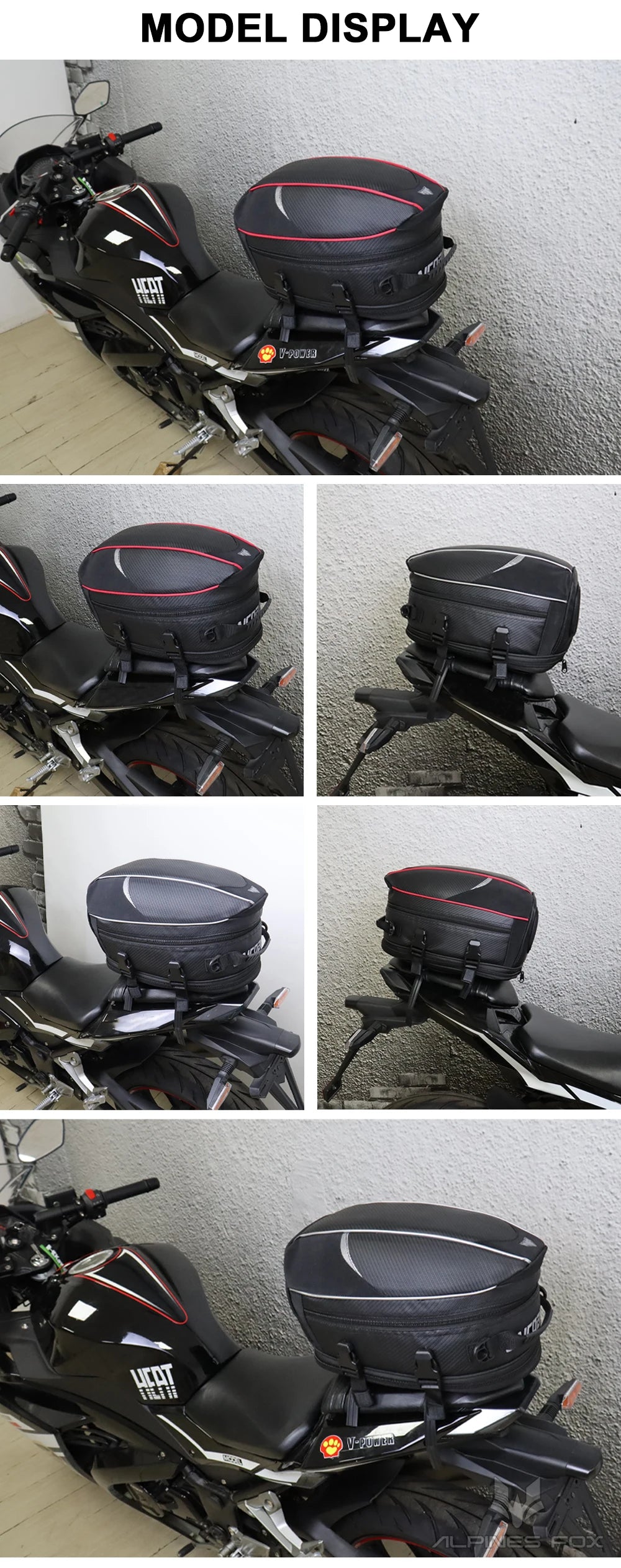 LAICO BEAR Motorcycle Tail Bag LA-0101 - product image 19